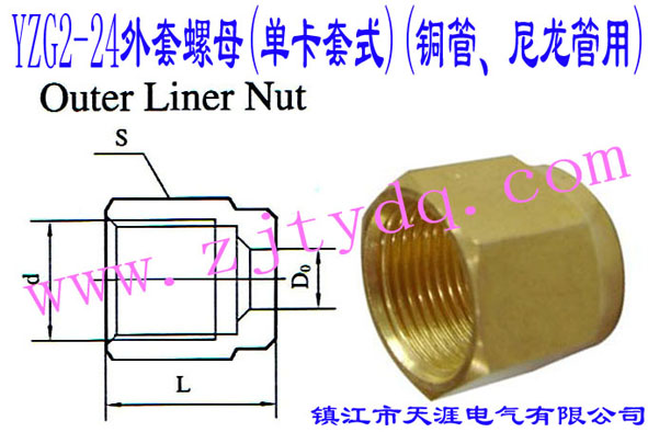 YZG2-24ĸ(οʽ)(~ܡ)Outer Liner Nut