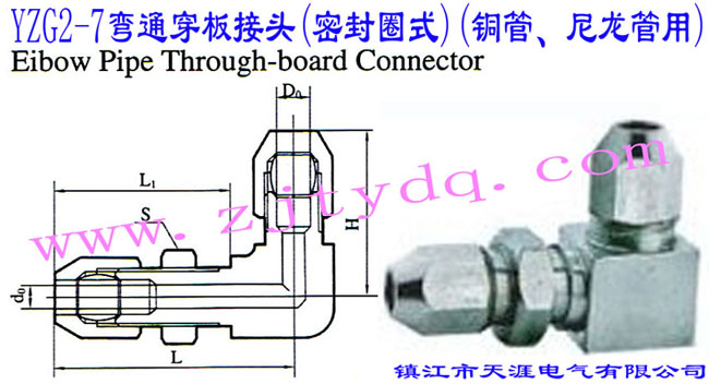 YZG2-7ͨ^(ܷȦʽ)(~)Elbow Pipe Through-board Connector