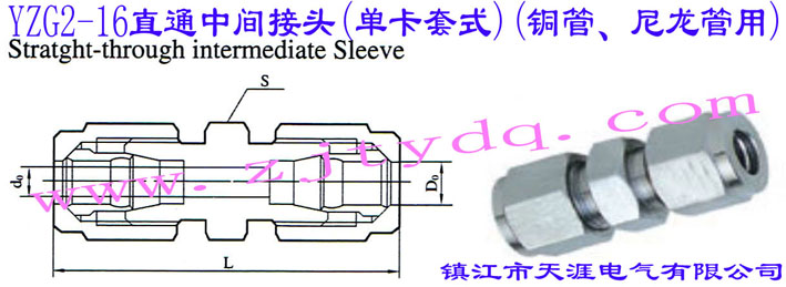 YZG2-16ֱͨg^(οʽ)(~)Straight-through Intermediate Sleeve